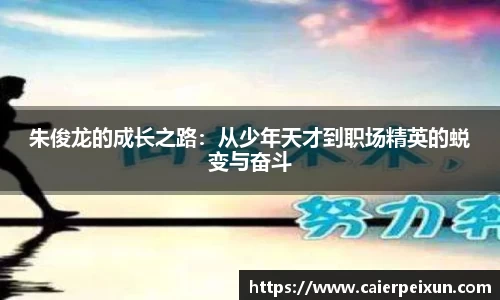 朱俊龙的成长之路：从少年天才到职场精英的蜕变与奋斗